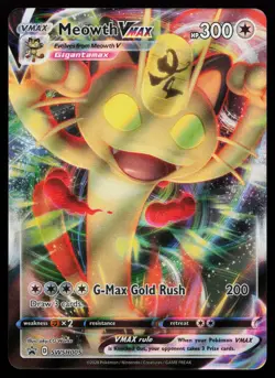 Meowth VMAX SWSH005 Promo SWSH: Sword & Shield Promo Cards Pokemon Card - Image 1