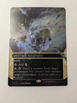MTG: Nesting Grounds 0121 Borderless Galaxy Foil Edge of Eternities MtG - Image 1
