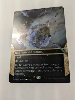 MTG: Nesting Grounds 0121 Borderless Galaxy Foil Edge of Eternities MtG - Image 2