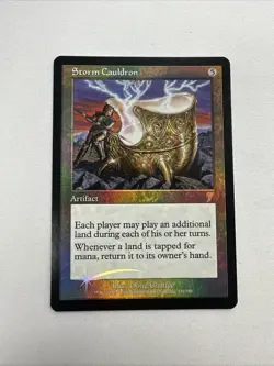 Storm Cauldron 7th Edition Foil MTG Near mint - Image 1