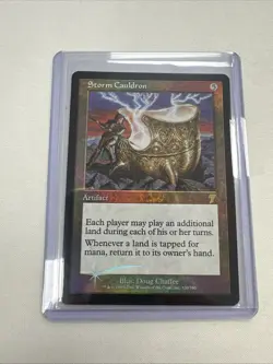 Storm Cauldron 7th Edition Foil MTG Near mint - Image 3