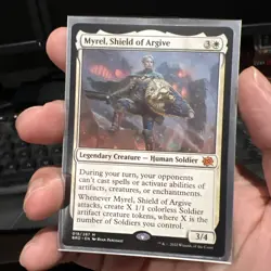 MTG Myrel, Shield of Argive - Promo Pack, NM-Mint, English Promo Pack: The Broth - Image 1
