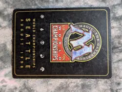 Cursed Scroll Magic The Gathering MTG Gold Border Championship Seattle 1998 - Image 2