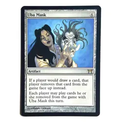 Uba Mask VLP Champions of Kamigawa Rare MTG See Photos Magic - Image 1