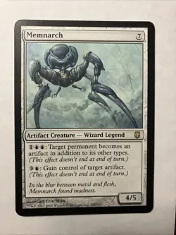 MTG Memnarch Darksteel Card Magic the Gathering (129/165) Light Play Condition - Image 1
