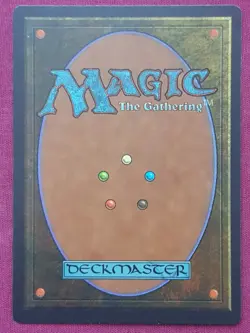 Magic The Gathering REVISED EDITION EL-HAJJAJ black card MTG - Image 2