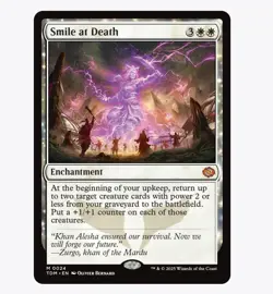 Smile at Death - Tarkir: Dragonstorm (TDM) - MTG Mythic Rare #24 | Regular Card - Image 1