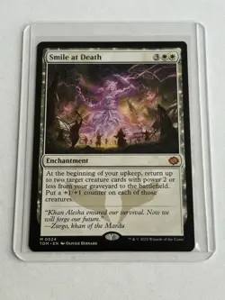 Smile at Death - Tarkir: Dragonstorm (TDM) - MTG Mythic Rare #24 | Regular Card - Image 2