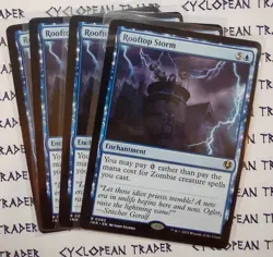 ROOFTOP STORM x1 mtg NM Innistrad Remastered 1 Rare OFFCENTER - Image 1