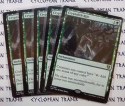 CRYPTOLITH RITE x1 mtg NM Innistrad Remastered 1 Rare OFFCENTER - Image 1