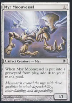Myr Moonvessel - Light Play MTG Darksteel - Image 1
