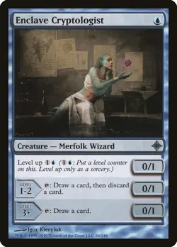 1x Enclave Cryptologist - NM/LP - Zendikar Block - SPARROW MAGIC mtg - Image 1
