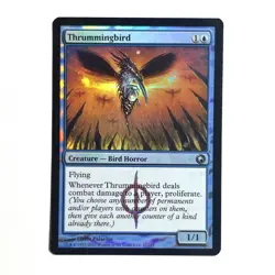 Thrummingbird FOIL NM Scars of Mirrodin MTG See Photos Magic the Gathering - Image 1