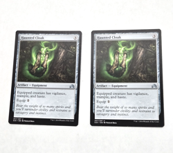 Lot of 2 Haunted Cloak MTG Shadows over Innistrad SOI 257/297 LP Light Play - Image 1