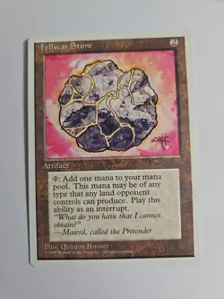 Fellwar Stone (4th Edition) x1 MTG ENGLISH Rare - Check My Store! - Image 1