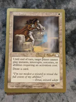 Abeyance Magic The Gathering MTG Gold Border Championship Seattle 1998 - Image 1