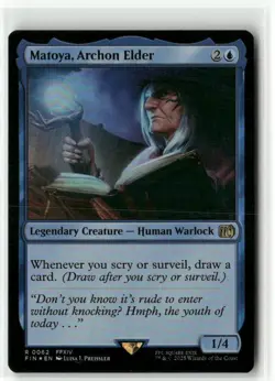 Matoya, Archon Elder FOIL - FINAL FANTASY MTG NM - Image 1