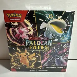 Pokemon Scarlet & Violet Paldean Fates Booster Bundle - Image 1
