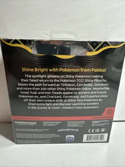 Pokemon Scarlet & Violet Paldean Fates Booster Bundle - Image 4