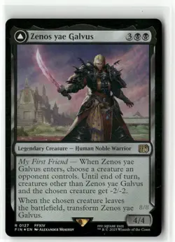 Zenos yae Galvus FOIL - FINAL FANTASY MTG NM - Image 1