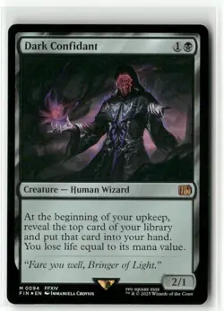 Dark Confidant FOIL - FINAL FANTASY MTG NM - Image 1