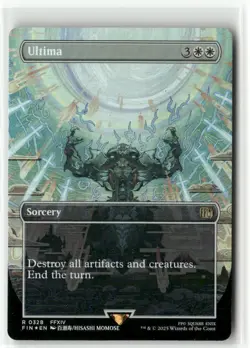 Ultima Borderless FOIL - FINAL FANTASY MTG NM - Image 1