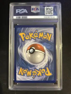 2025 POKEMON SVP DESTINED RIVALS ETB PROMO #203 TEAM ROCKET'S WOBBUFFET PSA 9 - Image 2