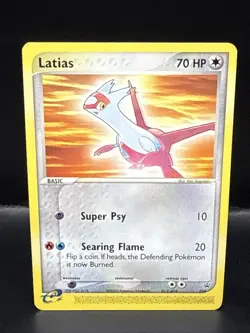 Pokemon TCG Latias 014 Nintendo Black Star Promo Non Holo E-Reader 2003 - Image 1