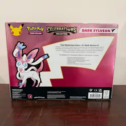 Pokemon Celebrations Dark Sylveon V Collection Box 25th Anniversary - Sealed - Image 3