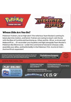 Pokemon Scarlet & Violet Destined Rivals Booster Box Factory Sealed - Image 3