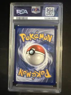 2025 POKEMON DESTINED RIVALS POKEMON CENTER ETB TEAM ROCKET'S WOBBUFFET PSA 8 - Image 2