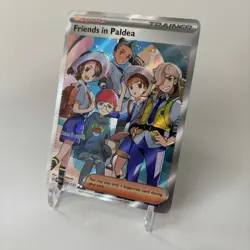 Friends In Paldea 137/131 Prismatic Evolutions Full Art Trainer Pokemon TCG NM+ - Image 2