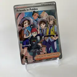 Friends In Paldea 137/131 Prismatic Evolutions Full Art Trainer Pokemon TCG NM+ - Image 3