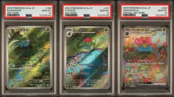2023 POKEMON JAPANESE SV2a 151 BULBASAUR IVYSAUR VENUSAUR SEQUENTIAL PSA 10 - Image 1