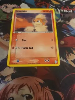 Pokemon Growlithe (4/12) EX Trainer Kit Minun LP - Image 2