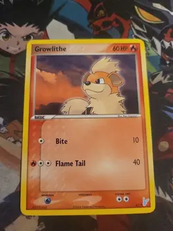 Pokemon Growlithe (4/12) EX Trainer Kit Minun LP - Image 3