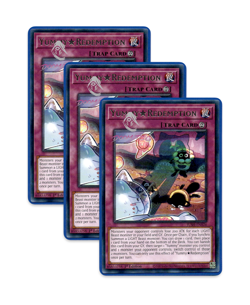 Yugioh! Yummy Redemption JUSH-EN026 (Rare) 1st Ed 3x "Yummy Deck Support" - Image 1