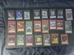 Yugioh 54 Card Lot Six Samurai, Synchro, XYZ, Super Rares, Sleeves Included - Image 1