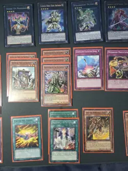 Yugioh 54 Card Lot Six Samurai, Synchro, XYZ, Super Rares, Sleeves Included - Image 4