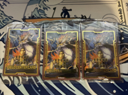 Yugioh Justice Hunter Field Center Card Dracotail Urgula x3 SEALED - Image 1