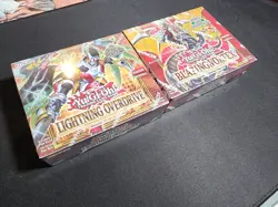 Lightning Overdrive Booster Box Blazing Vortex 1st Edition Yugioh Sealed 2 boxes 83717852766 - Image 4