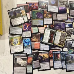 Magic the Gathering MTG Commander Masters Bulk Lot Rares Foils Lands 500 Cards - Image 2