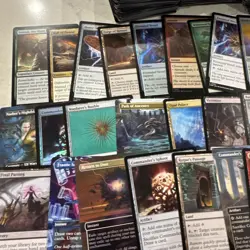 Magic the Gathering MTG Commander Masters Bulk Lot Rares Foils Lands 500 Cards - Image 5