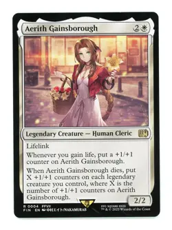 Magic: The Gathering Final Fantasy Aerith Gainsborough #4 - Image 1