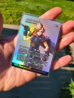 Cloud Strife -Najeela, the Blade-Blossom (Showcase) Foil Final Fantasy (Japanese - Image 4
