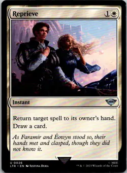 Magic the Gathering HP Reprieve The Lord of the Rings MTG Free Shipping! - Image 1