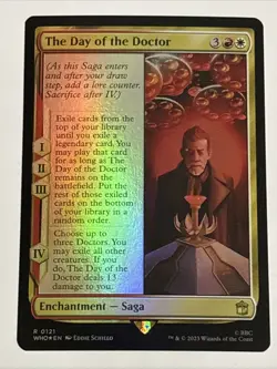 MTG Universes Beyond: Doctor Who The Day of the Doctor Foil 0121 NM Rare - Image 1