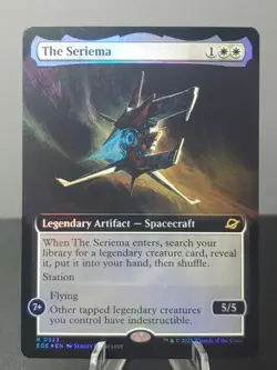 0323 The Seriema Extended Art Foil Magic The Gathering Edge of Eternities - Image 1