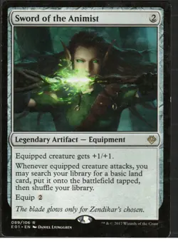 Sword of the Animist R Archenemy: Nicol Bolas 89 HP Normal - Image 1