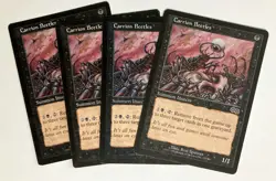 Carrion Beetles (4) MP Urza's Saga MTG Magic the Gathering - Image 1